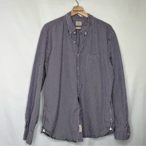 J Crew Men’s button up shirt size XL